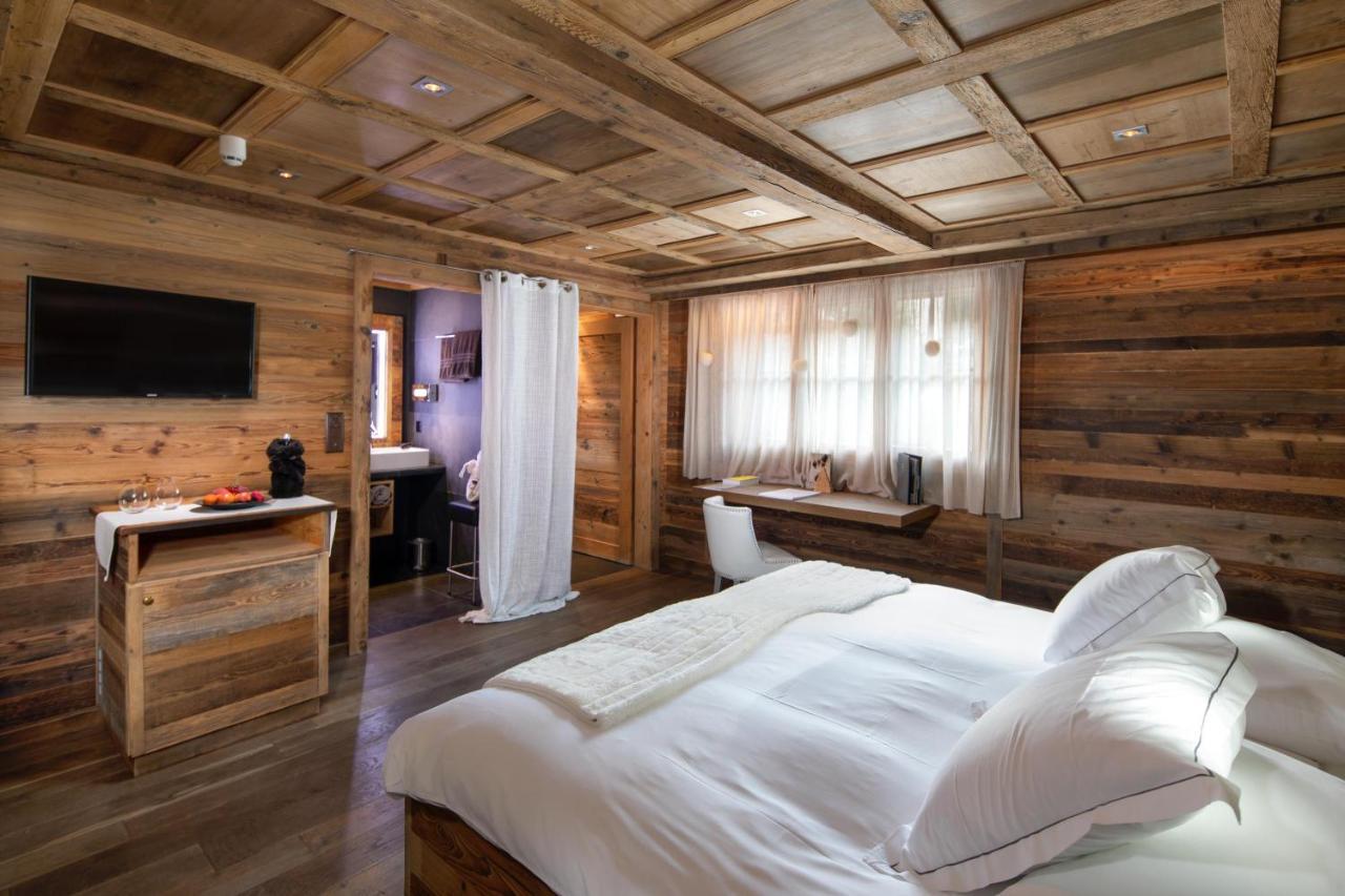 Hostellerie Du Pas De L'Ours "Relais Et Chateaux" Кран-Монтана Екстер'єр фото