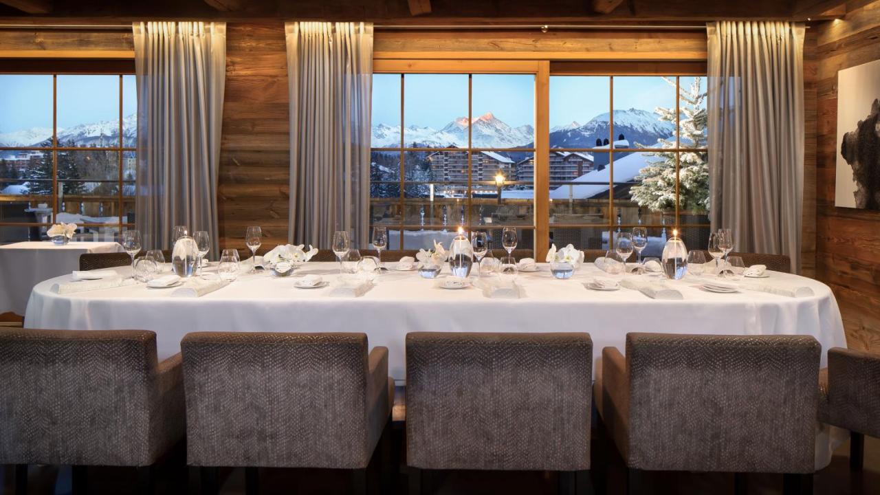 Hostellerie Du Pas De L'Ours "Relais Et Chateaux" Кран-Монтана Екстер'єр фото