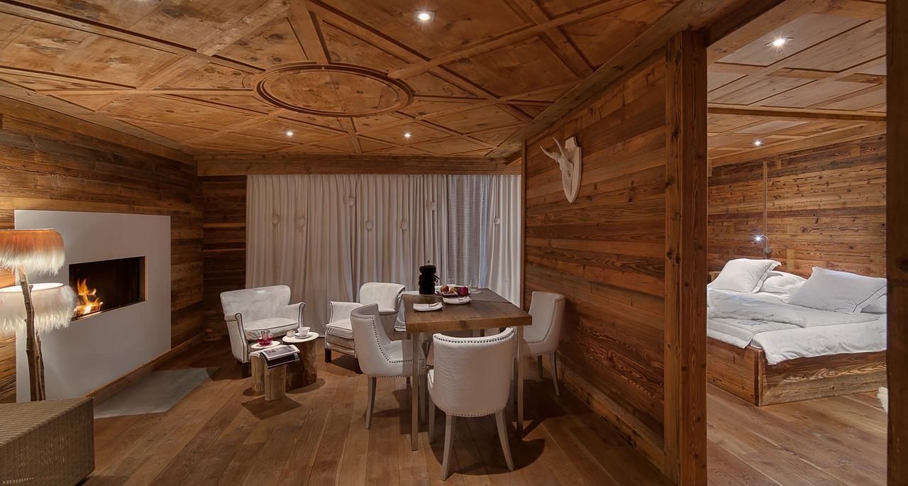 Hostellerie Du Pas De L'Ours "Relais Et Chateaux" Кран-Монтана Екстер'єр фото