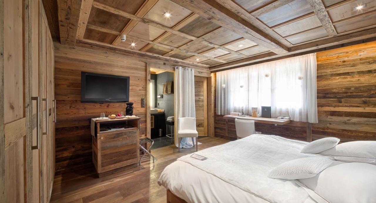 Hostellerie Du Pas De L'Ours "Relais Et Chateaux" Кран-Монтана Екстер'єр фото