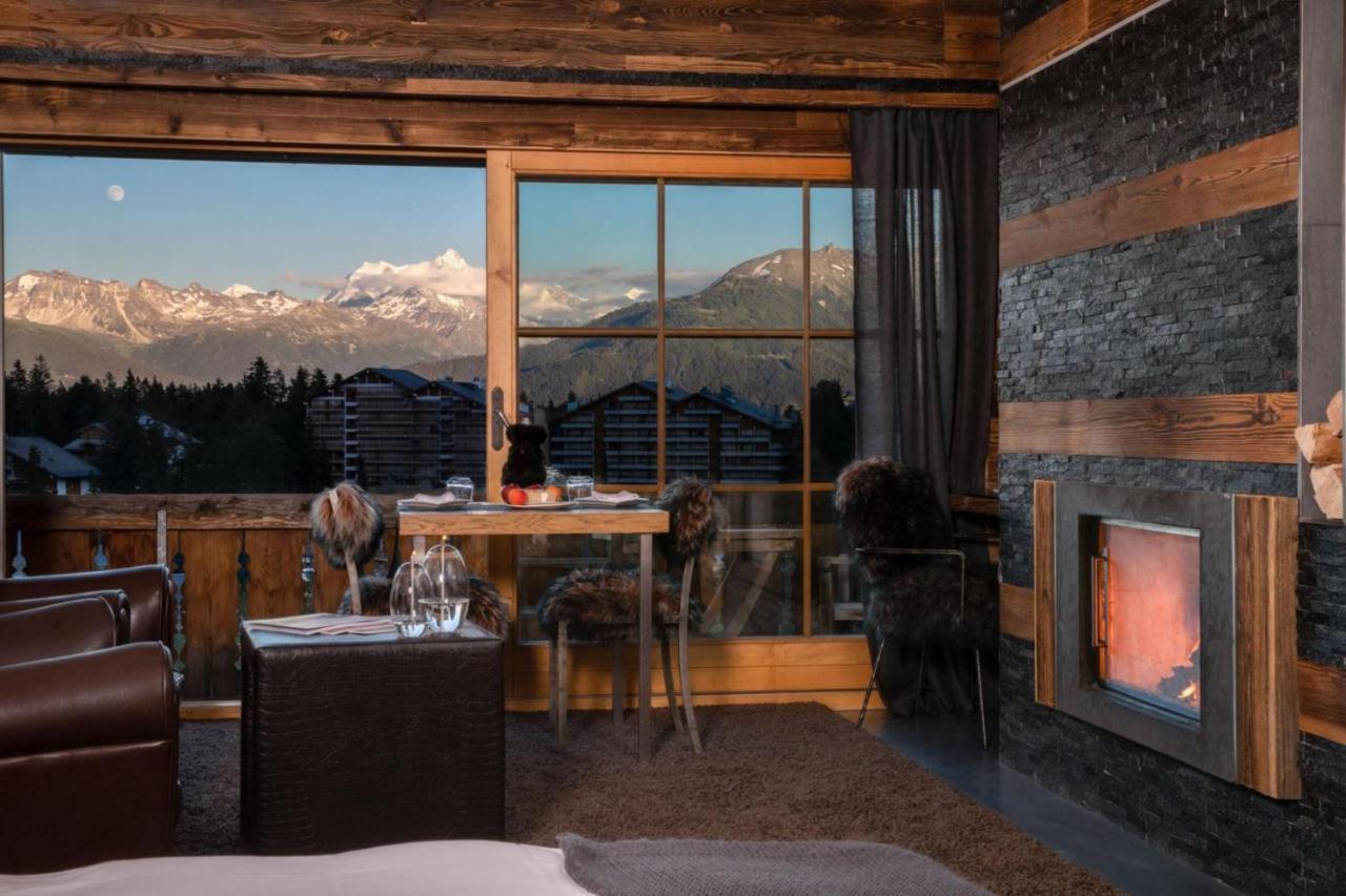 Hostellerie Du Pas De L'Ours "Relais Et Chateaux" Кран-Монтана Екстер'єр фото