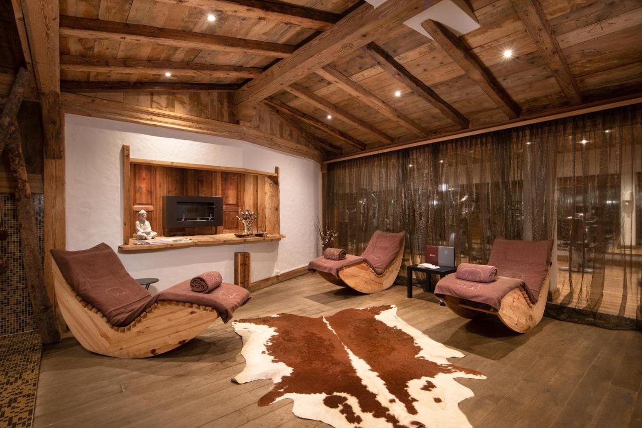 Hostellerie Du Pas De L'Ours "Relais Et Chateaux" Кран-Монтана Екстер'єр фото